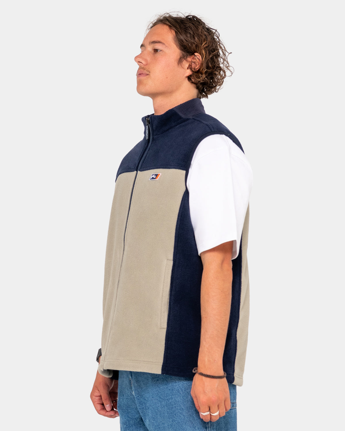 Mens On THe Run Tech Fleece Vest