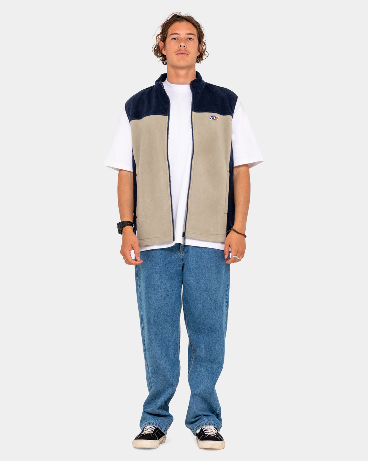 Mens On THe Run Tech Fleece Vest
