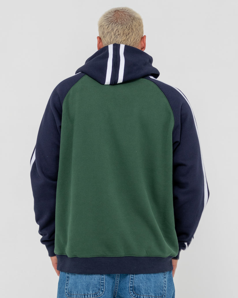 Mens Denny Raglan Pullover Hoodie