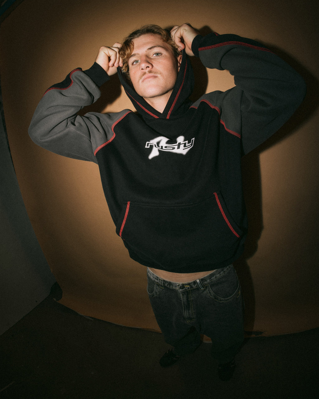 Mens Paneka Pullover Hoodie