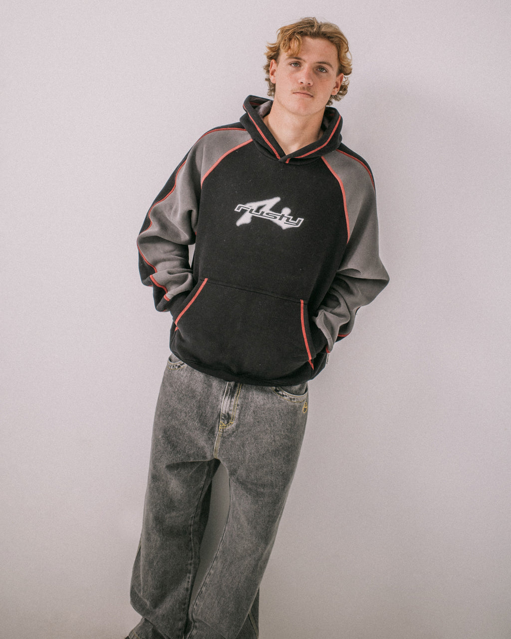 Mens Paneka Pullover Hoodie