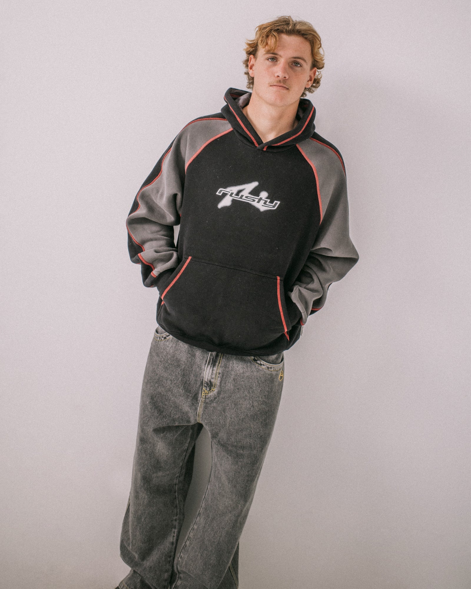 Mens Paneka Pullover Hoodie