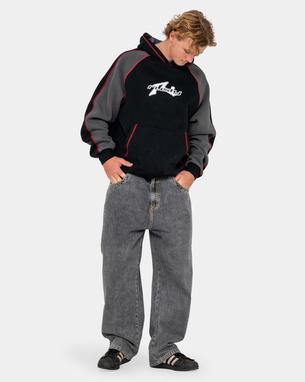 Mens Paneka Pullover Hoodie