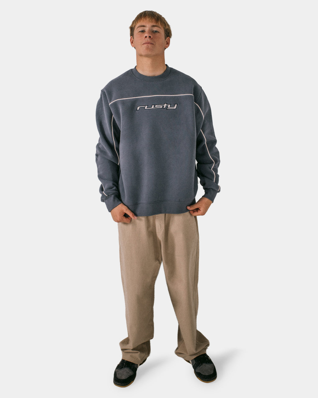 Mens Trigger Crew Neck
