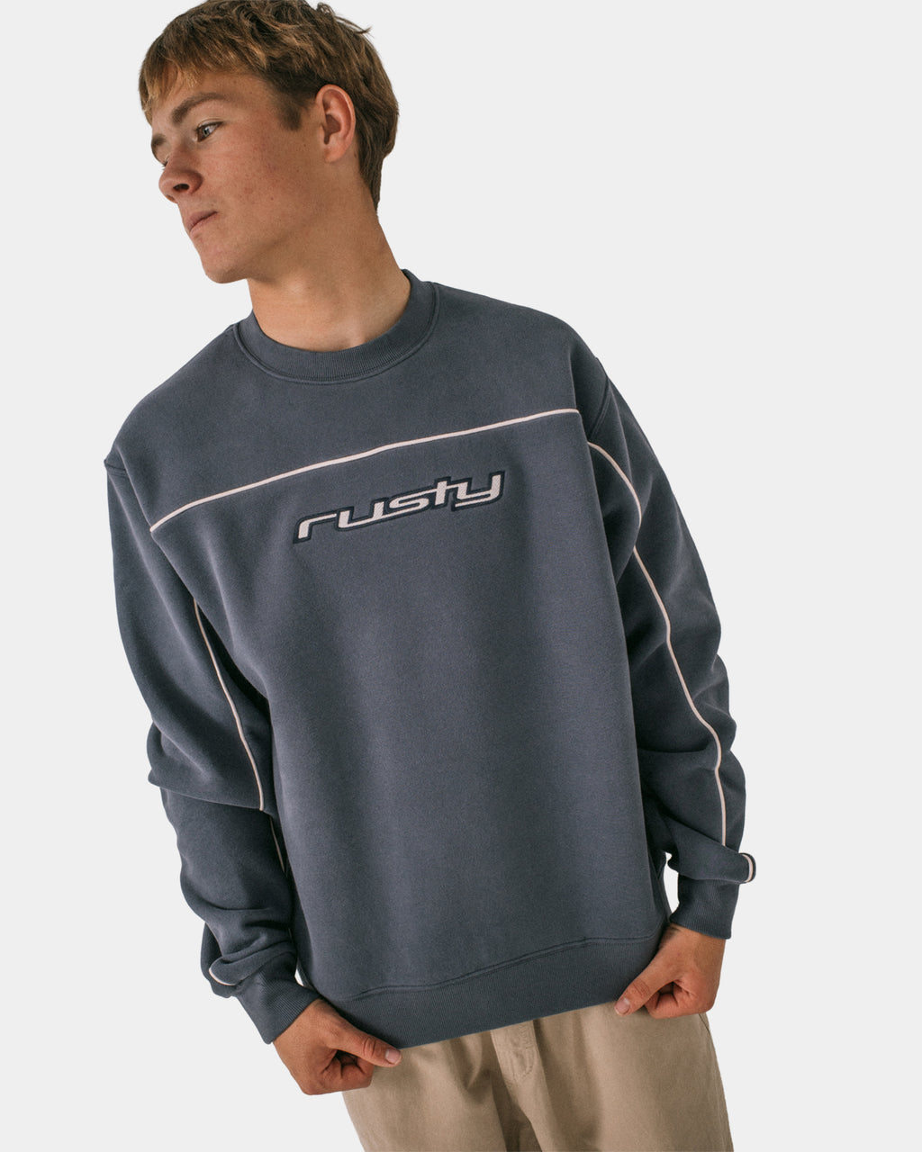 Mens Trigger Crew Neck