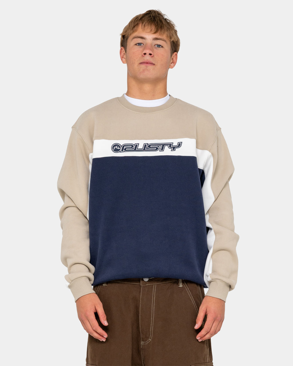 Mens Pod Racer Crew Neck