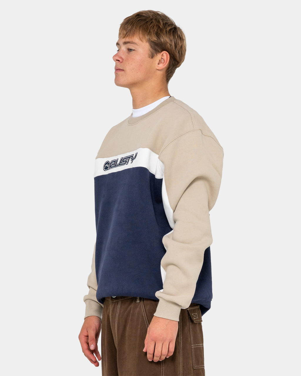 Mens Pod Racer Crew Neck