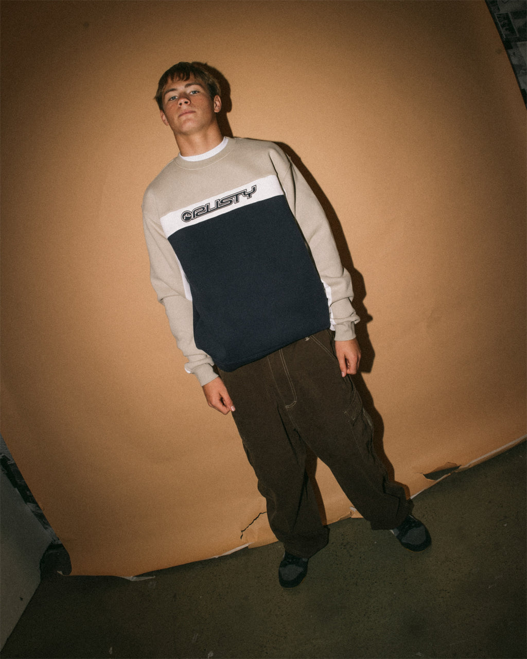 Mens Pod Racer Crew Neck