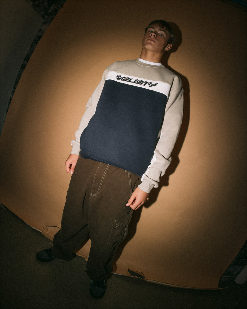 Mens Pod Racer Crew Neck
