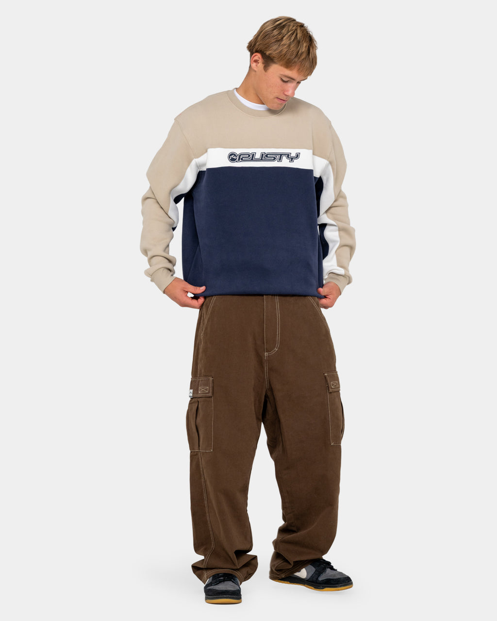 Mens Pod Racer Crew Neck