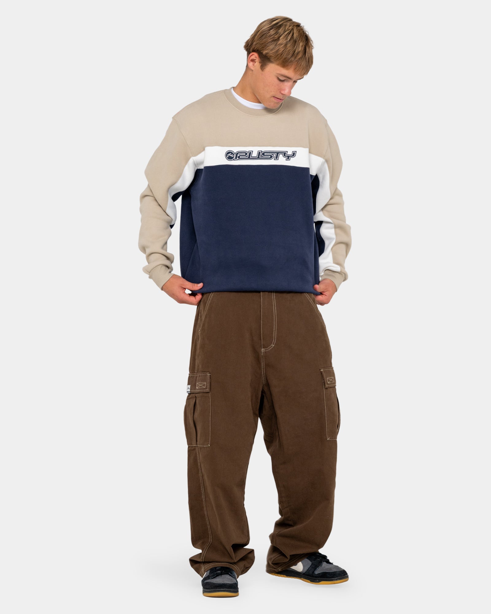 Mens Pod Racer Crew Neck