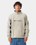 Mens Blizzard Quarter Zip Polar Fleece Jumper