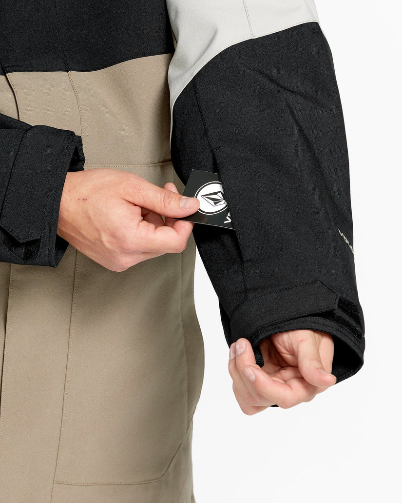 Mens Brighton Full Zip Snow Jacket