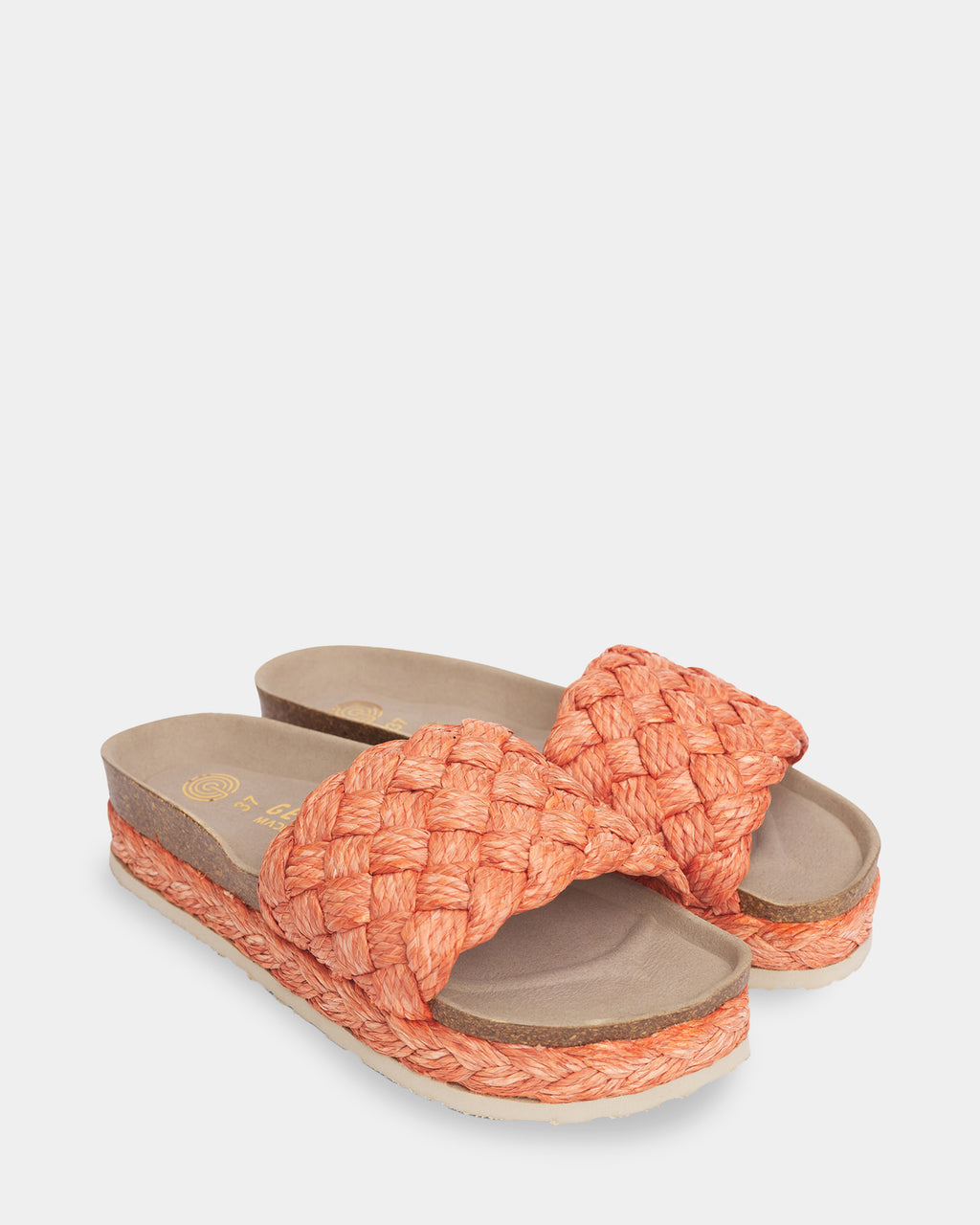 Reggae Raffia Slides