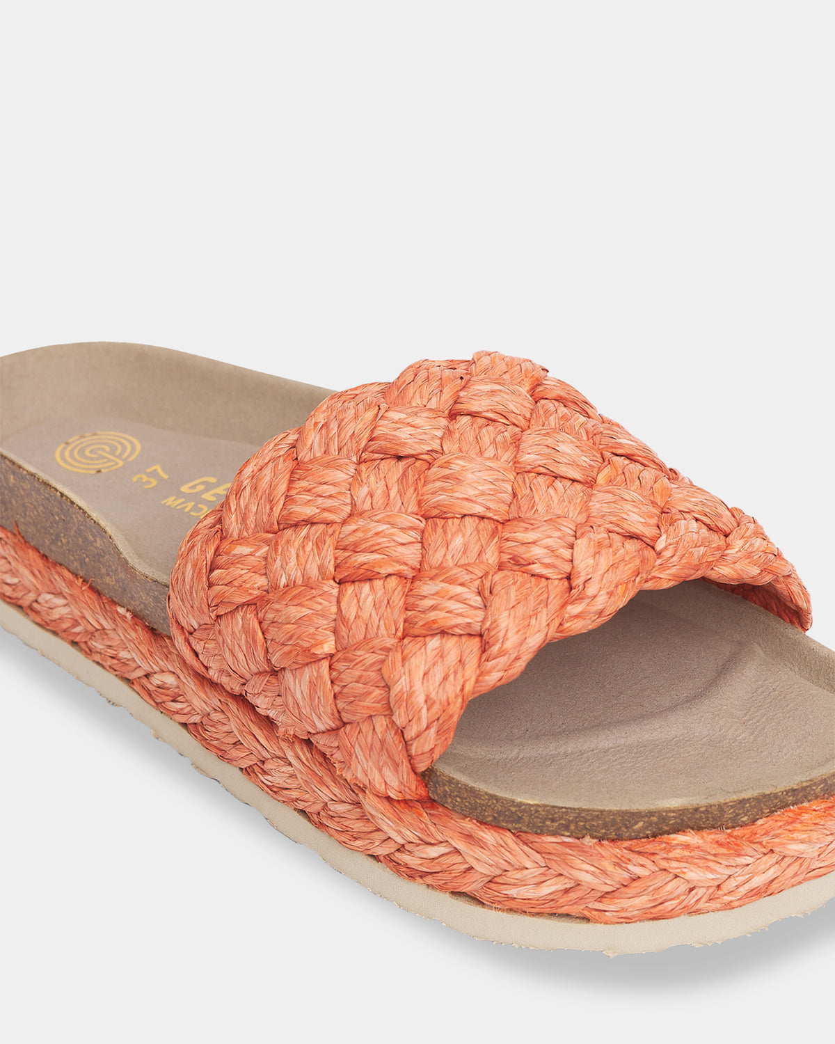 Reggae Raffia Slides
