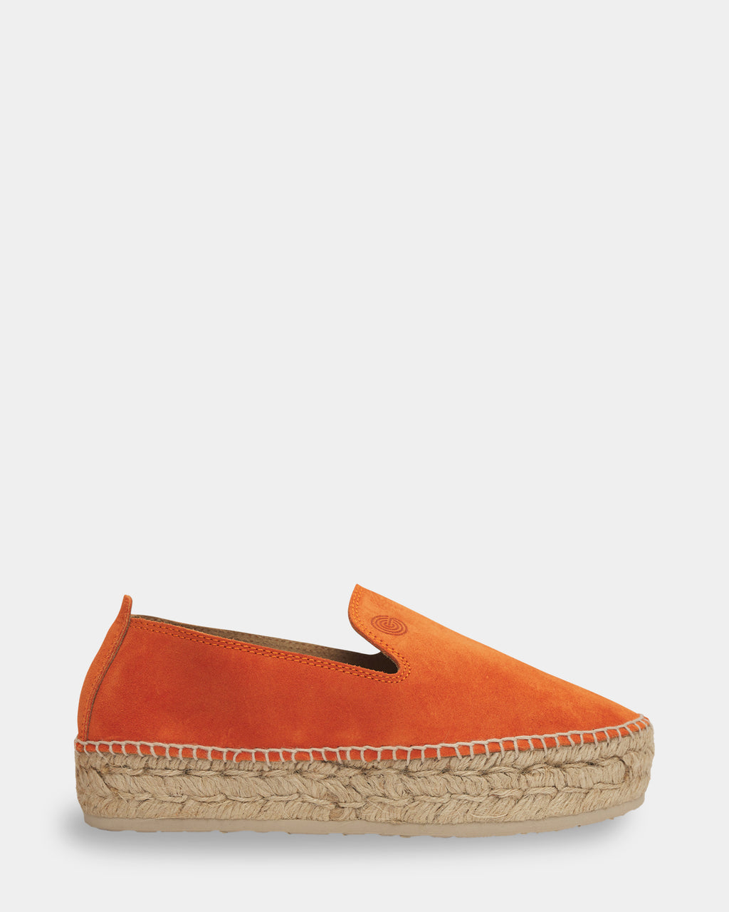 Sabina Velour Leather Espadrille Slip-On Shoes