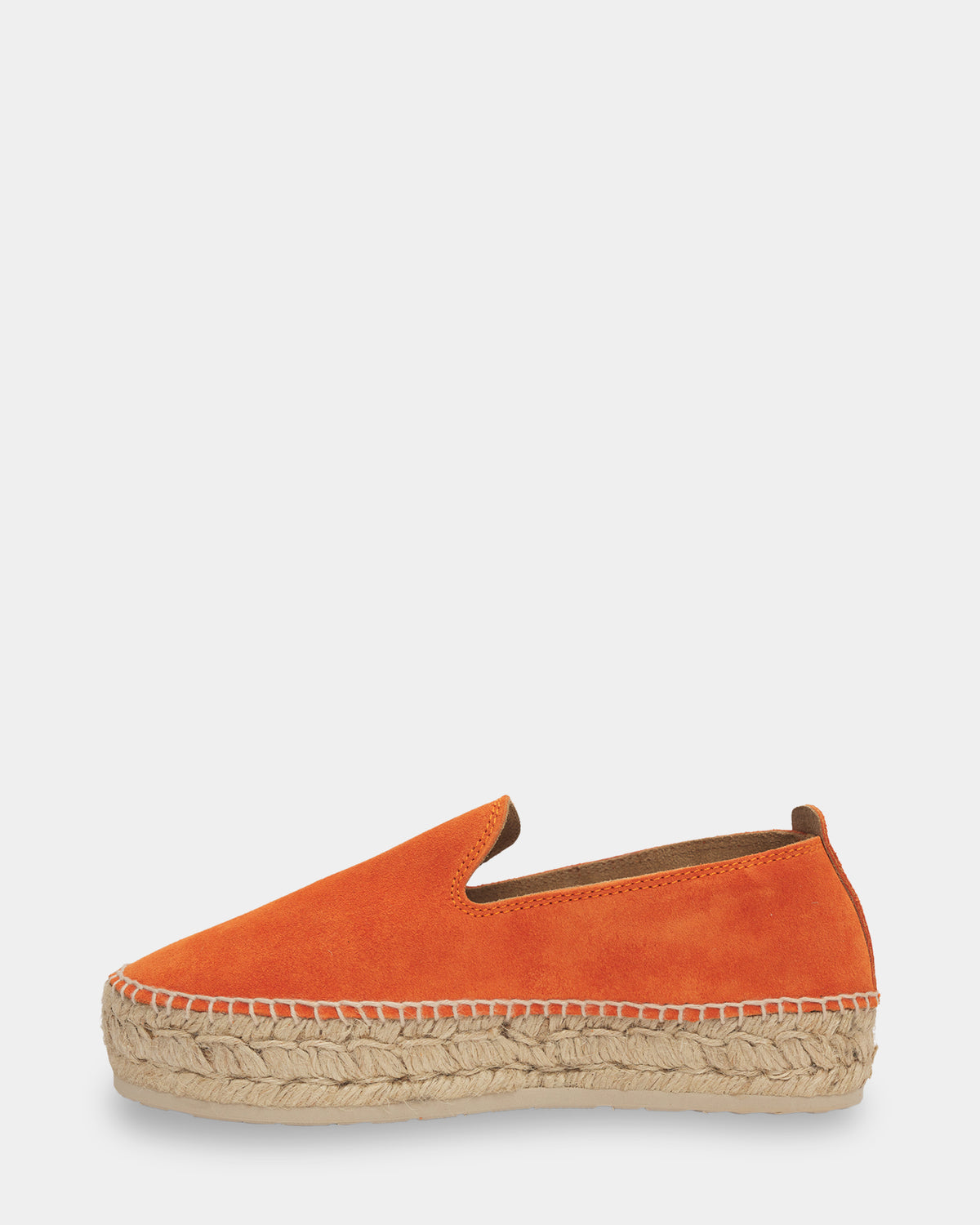 Sabina Velour Leather Espadrille Slip-On Shoes