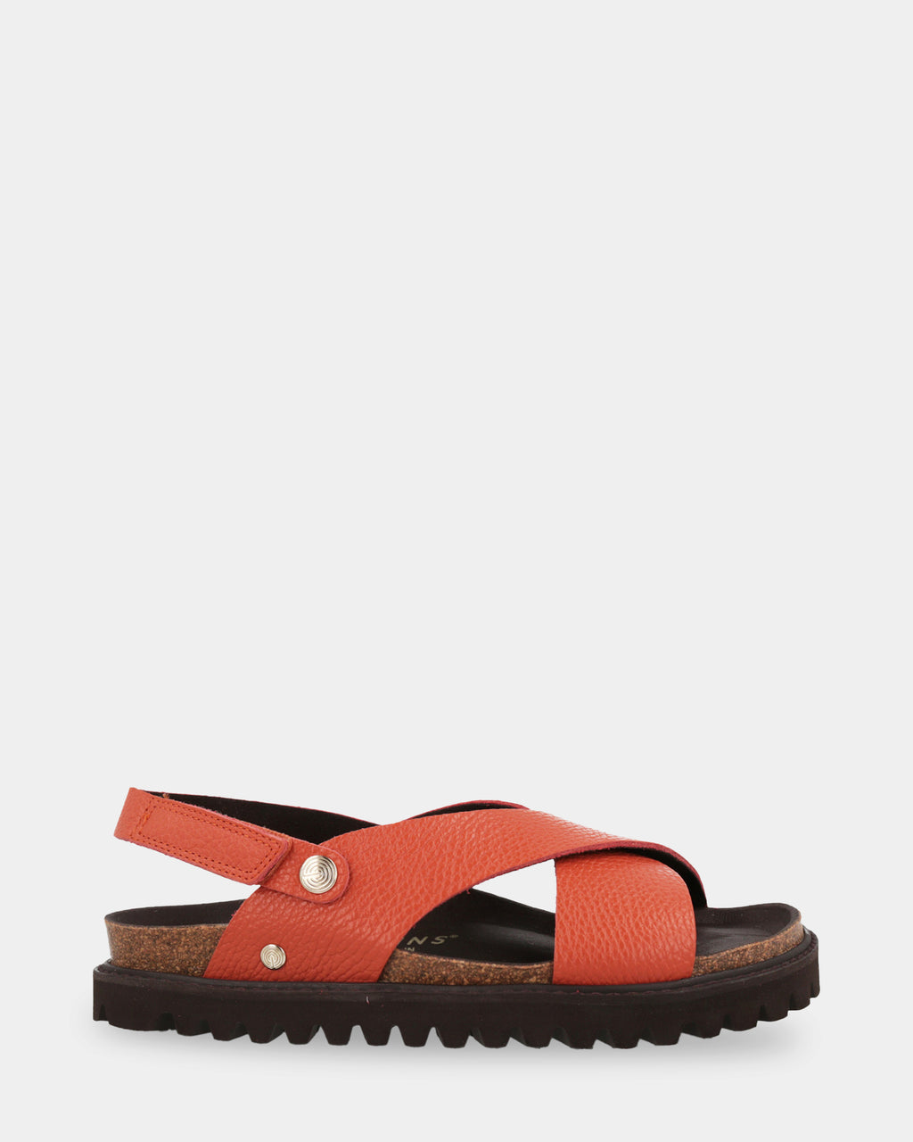 Fibonacci Leather Criss-Cross Sandals