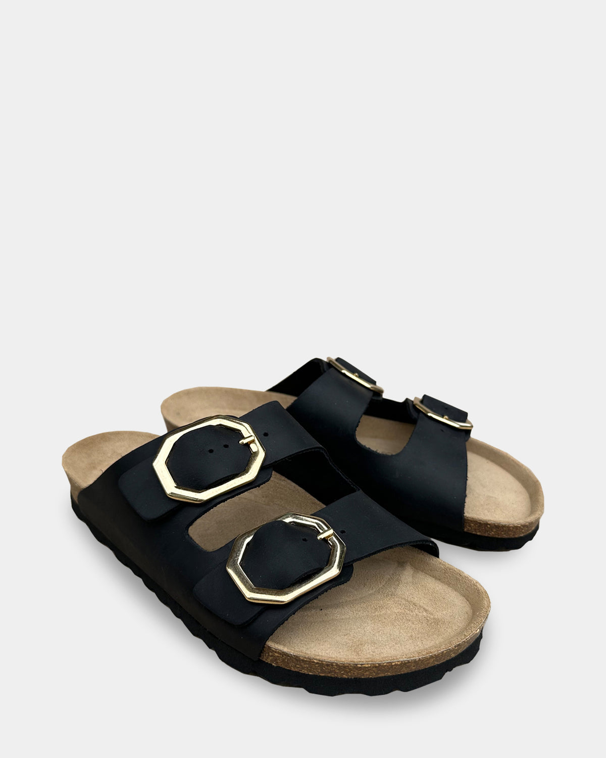 Galia Oiled Leather Sandals