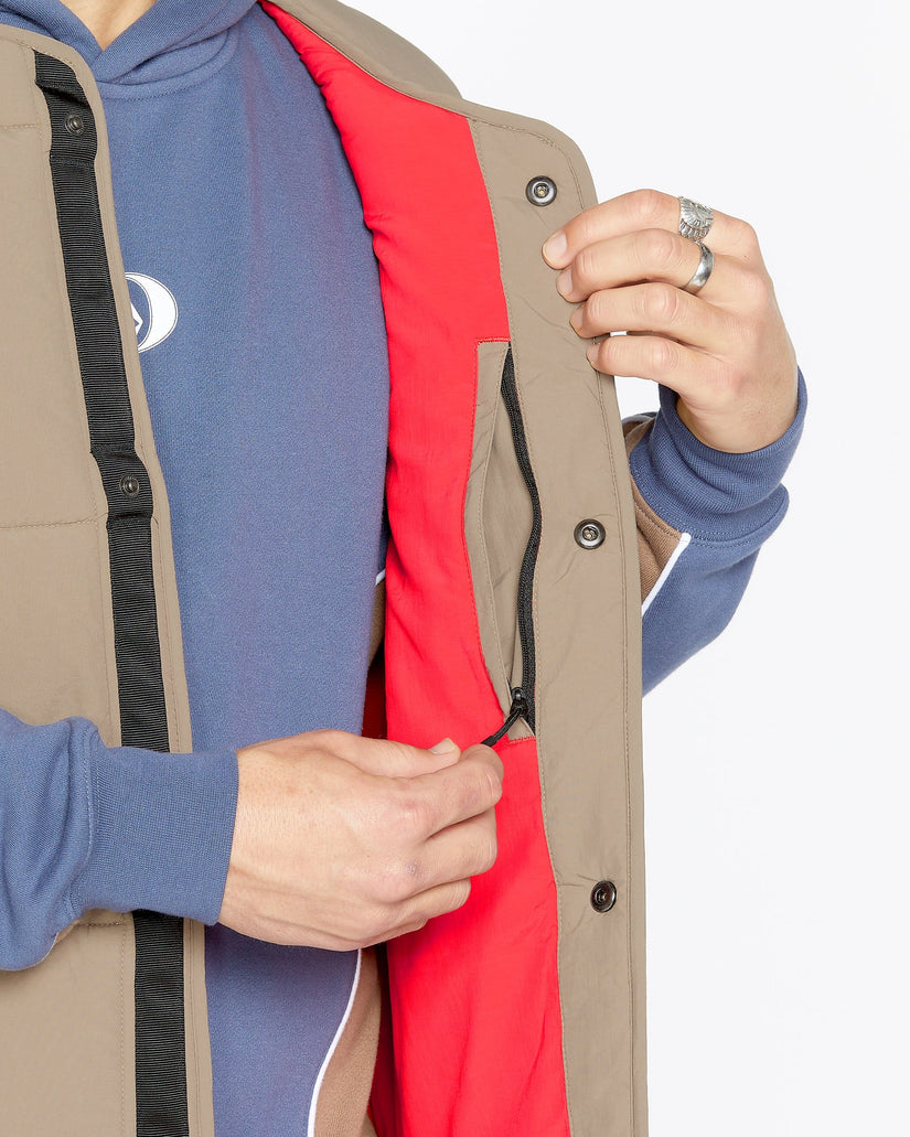 Mens Layered Up Puffer Vest