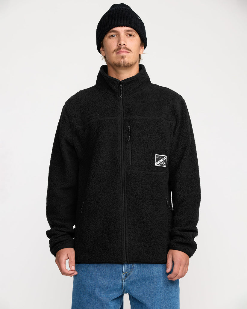 Mens Nelsin Sherpa Fleece Jacket