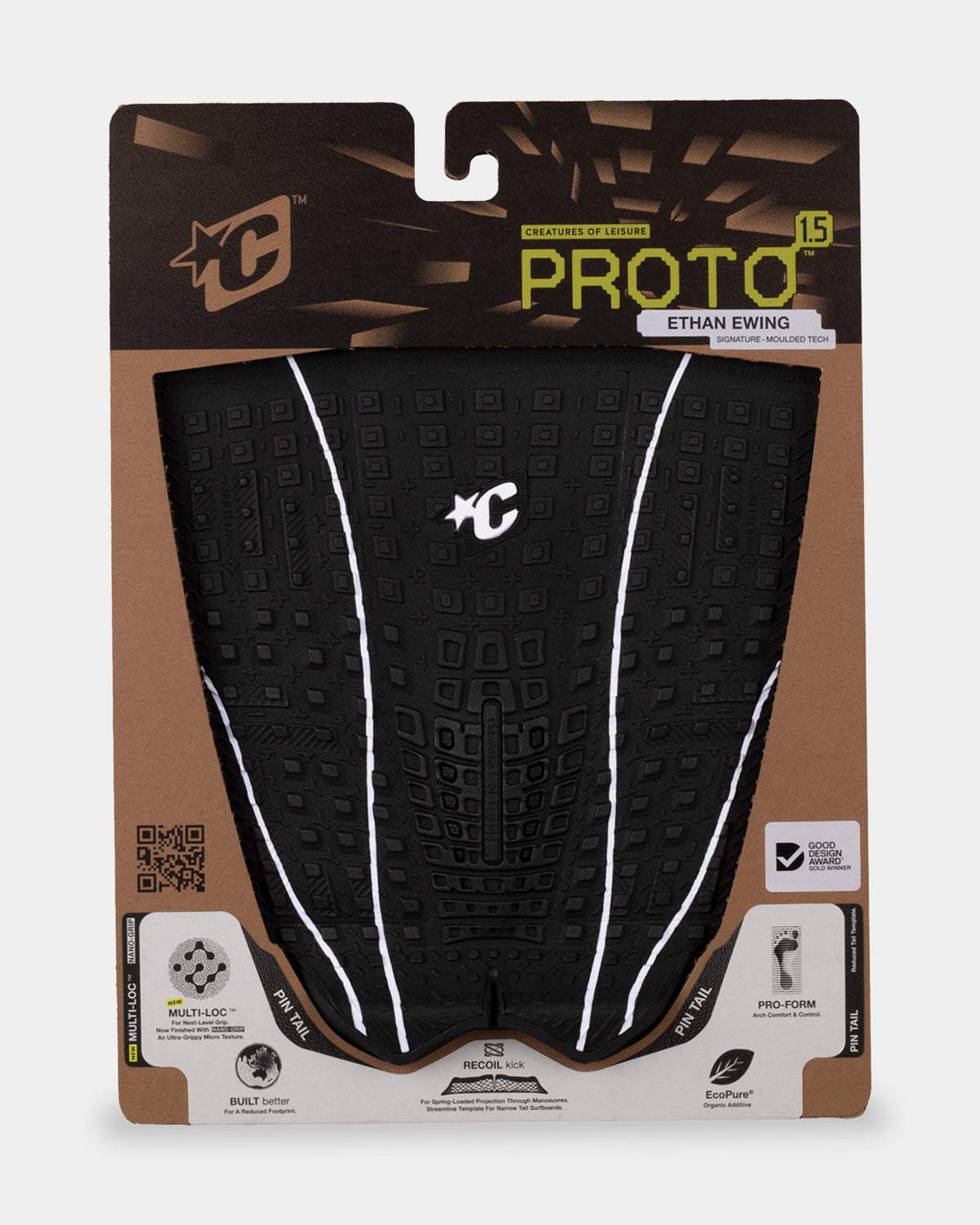 Pronto 1.5 Pin Tail Ethan Ewing Surf Traction Pad
