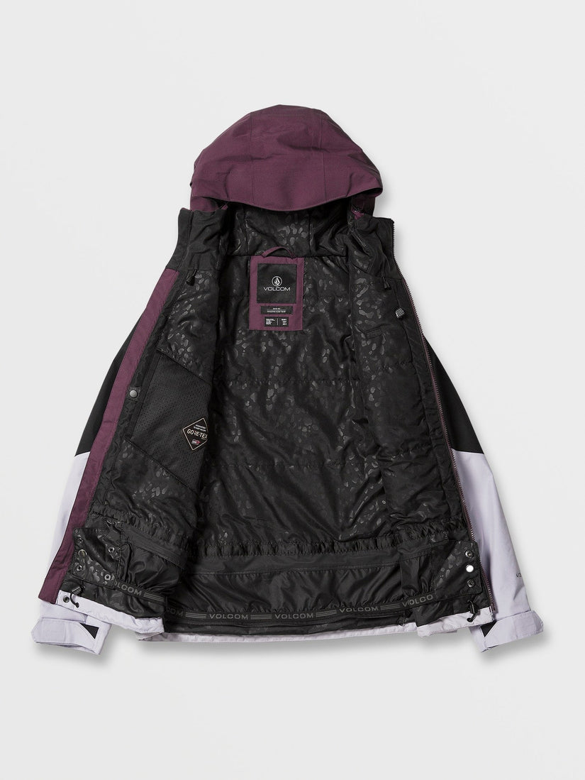 Womens V.Co Aris Insulated Gore Jacket - Blackberry (2023)