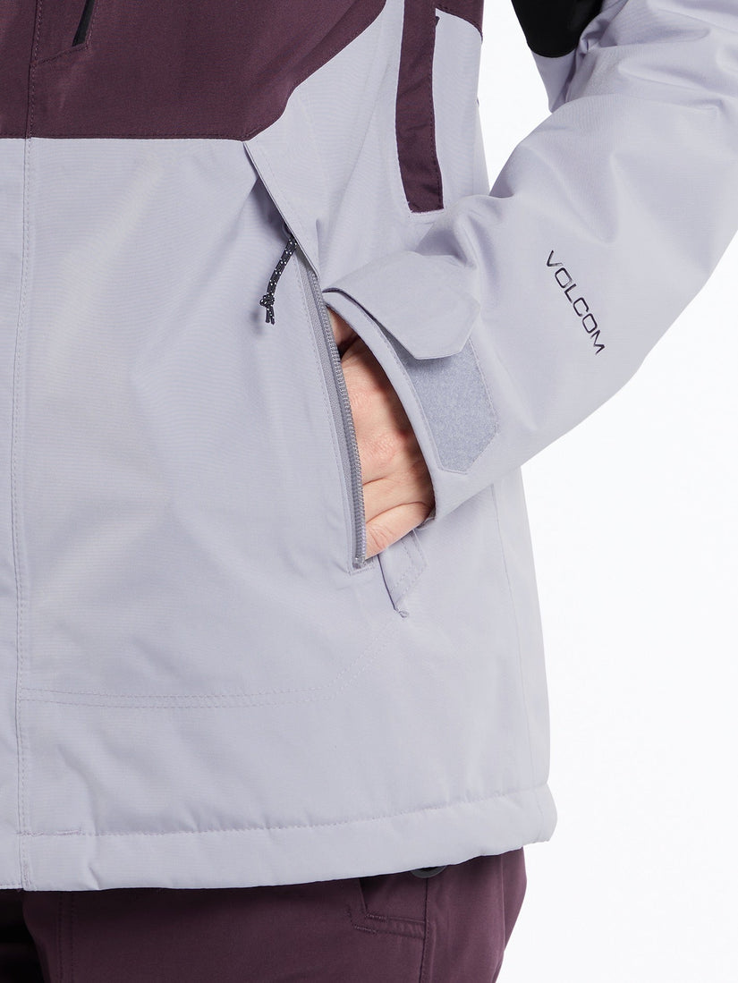 Womens V.Co Aris Insulated Gore Jacket - Blackberry (2023)