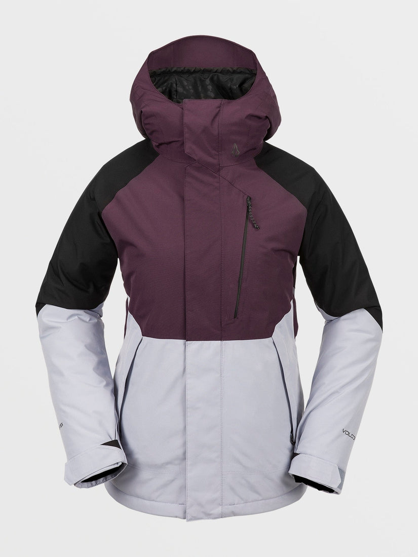 Womens V.Co Aris Insulated Gore Jacket - Blackberry (2023)