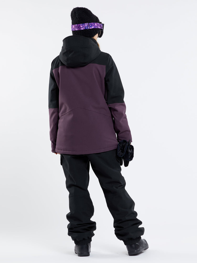 Womens Shelter 3D Stretch Jacket - Blackberry (2023)
