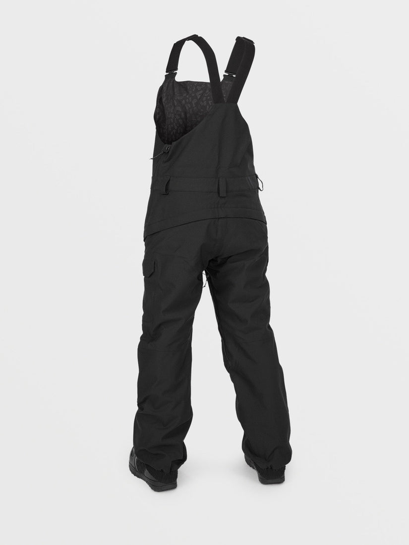 Womens Creston 3Dstretch Bib Overalls - Black (2023)