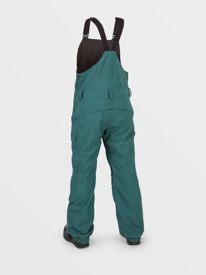 Womens Creston 3Dstretch Bib Overalls - Balsam (2023)