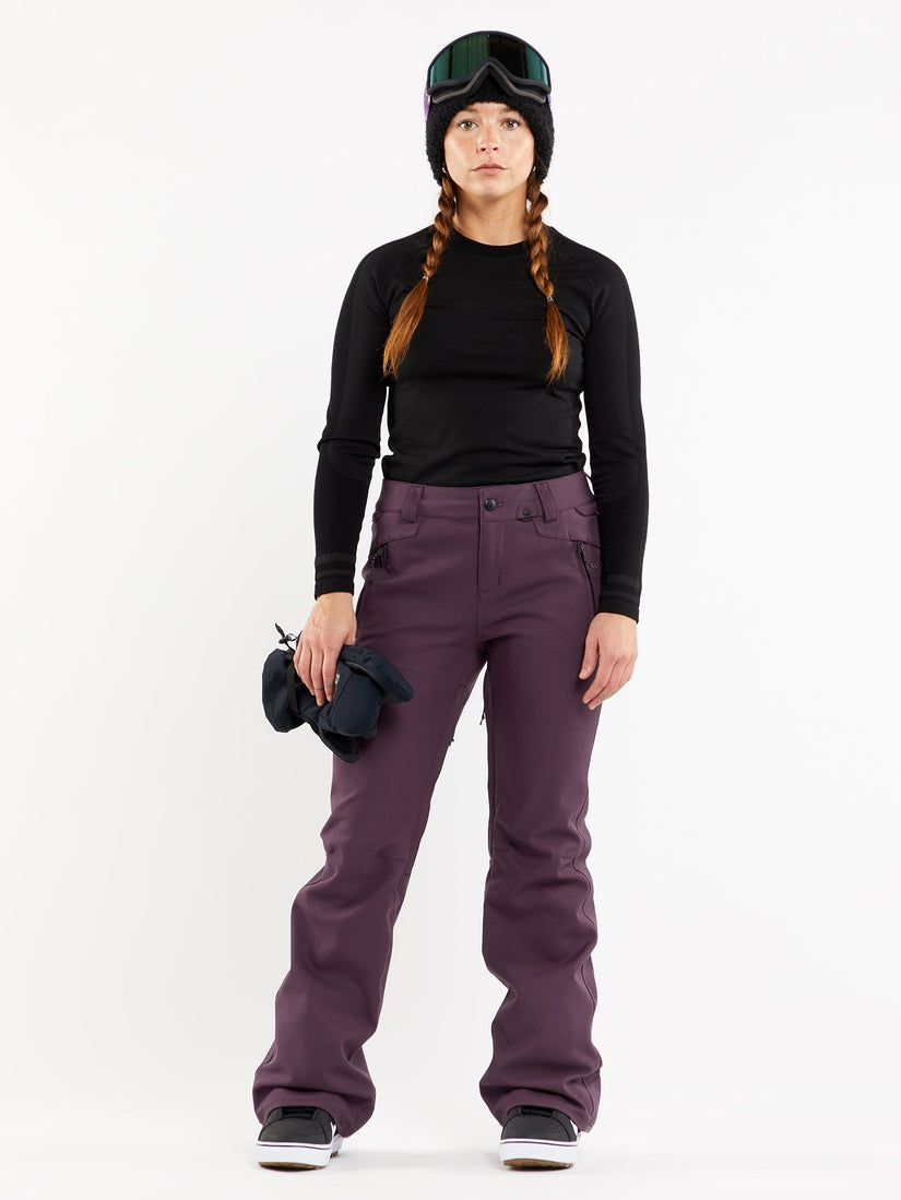 Womens Species Stretch Pants - Blackberry (2023)