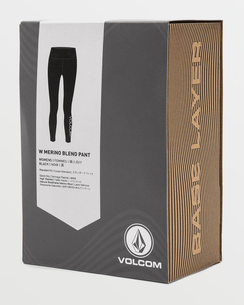 Womens Merino Blend Base Layer Pants