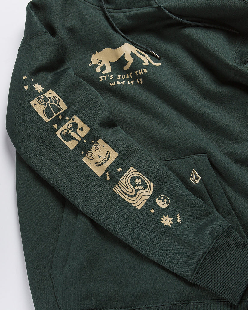 Womens Riding Hydro Pullover Hoodie