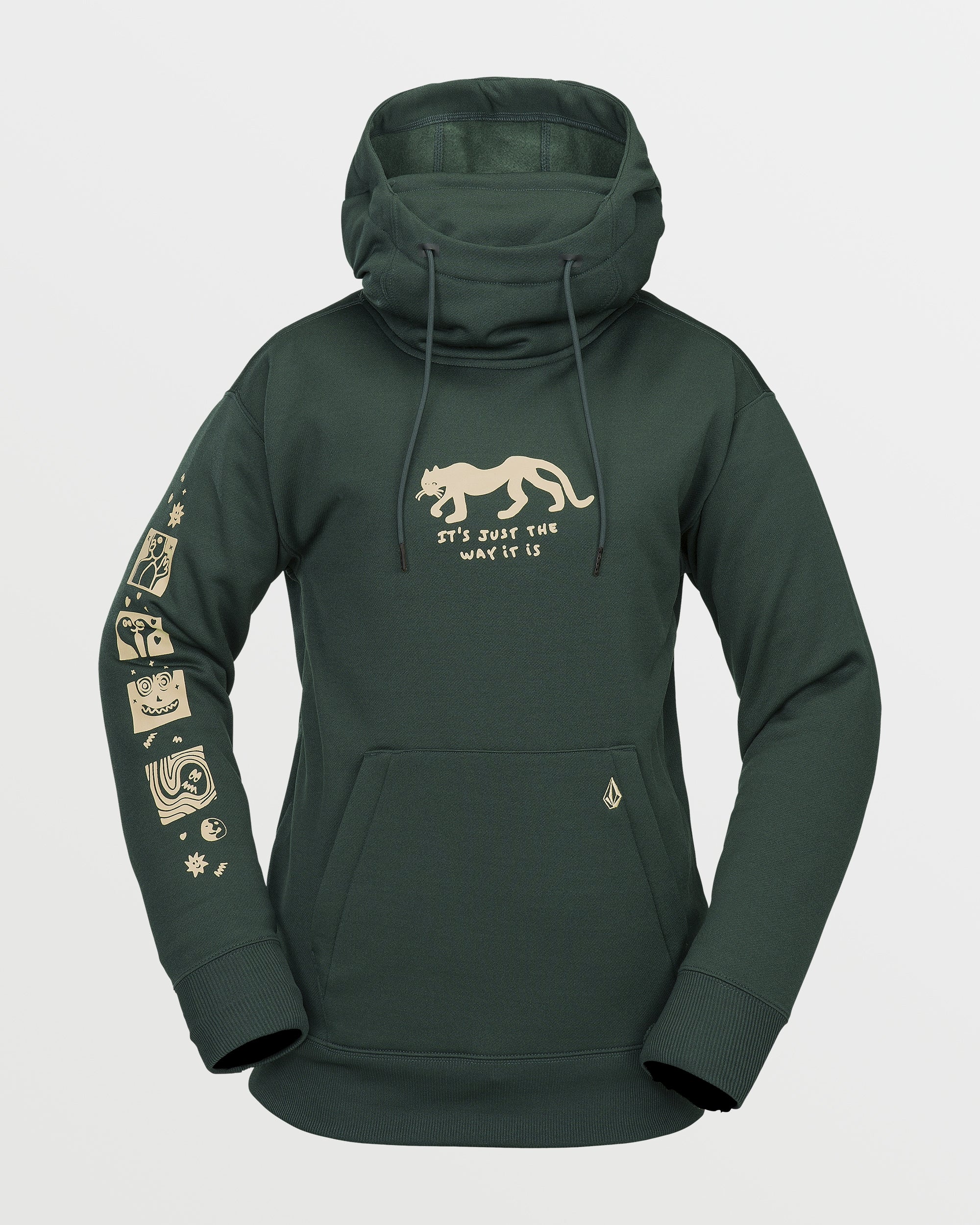 Womens Riding Hydro Pullover Hoodie