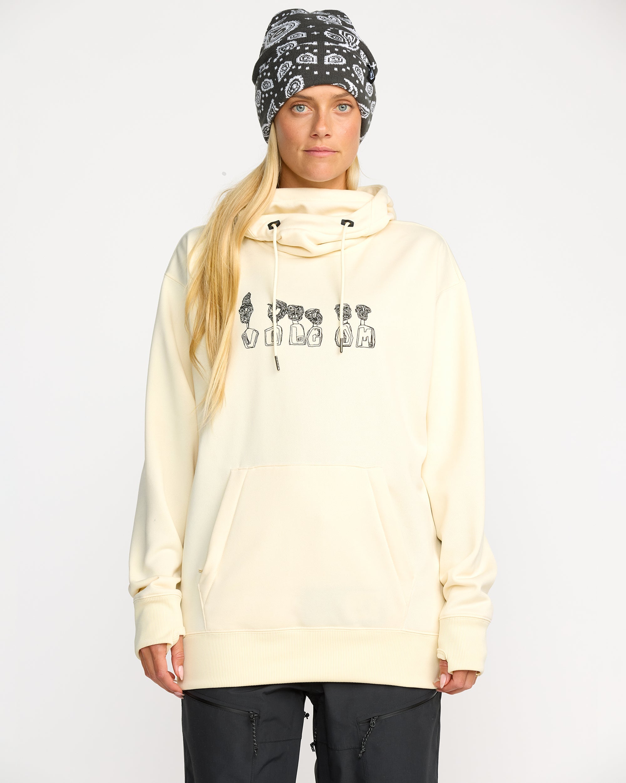 Womens Riding Hydro Pullover Hoodie