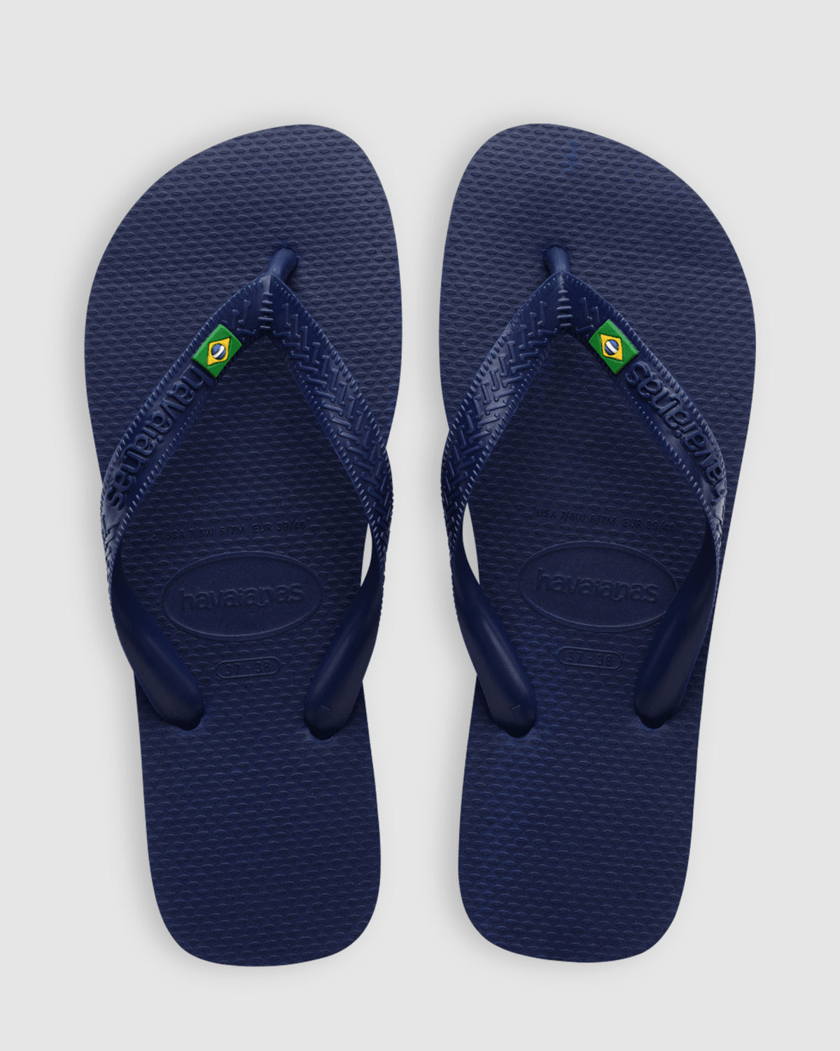 Womens Brazil Logo Thongs