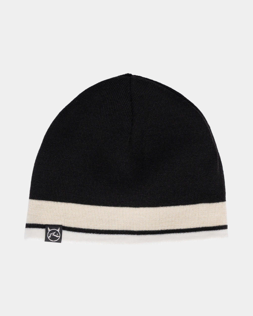 White Lines Reversible Beanie
