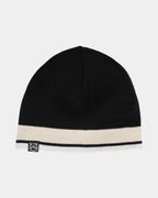 White Lines Reversible Beanie