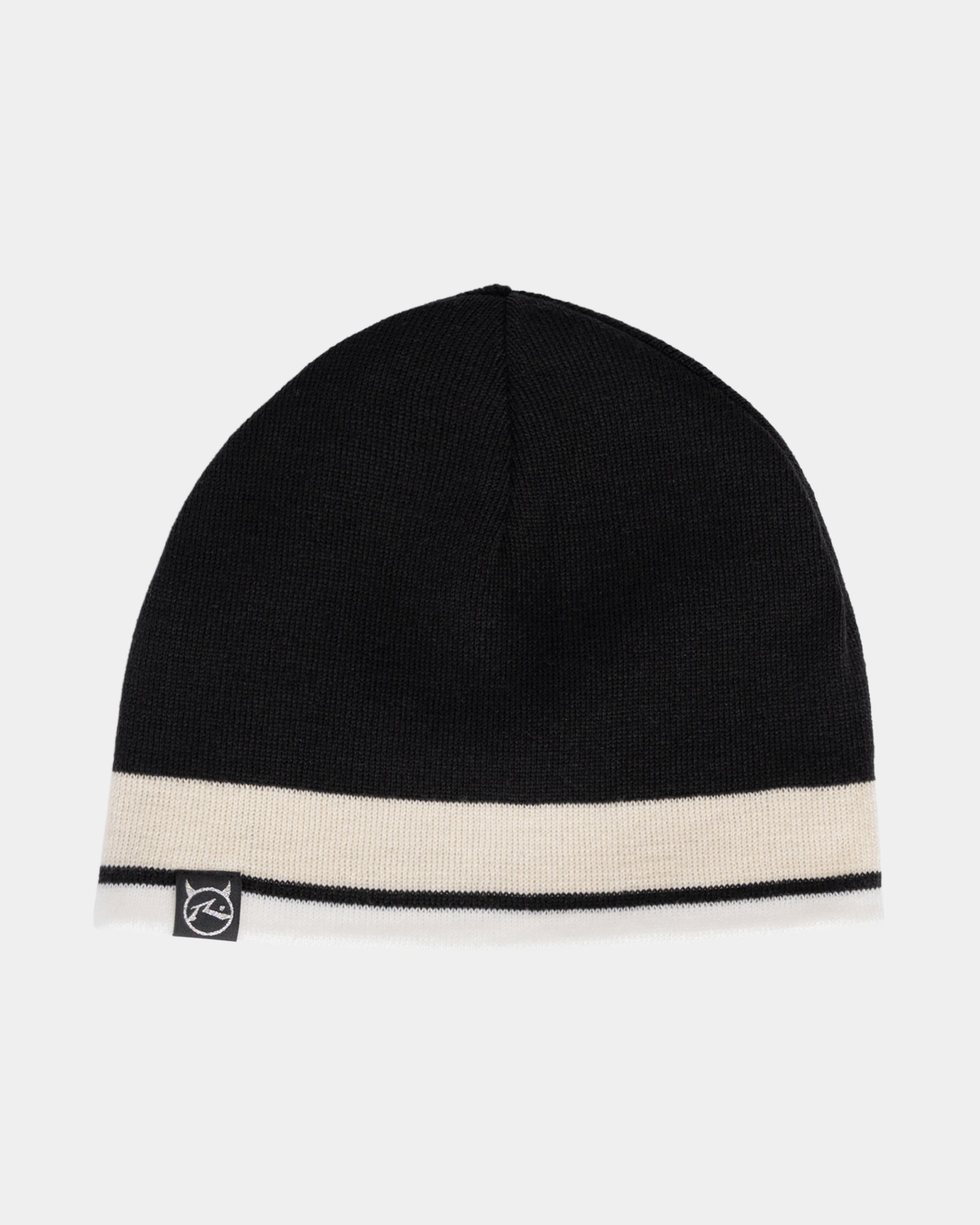 White Lines Reversible Beanie