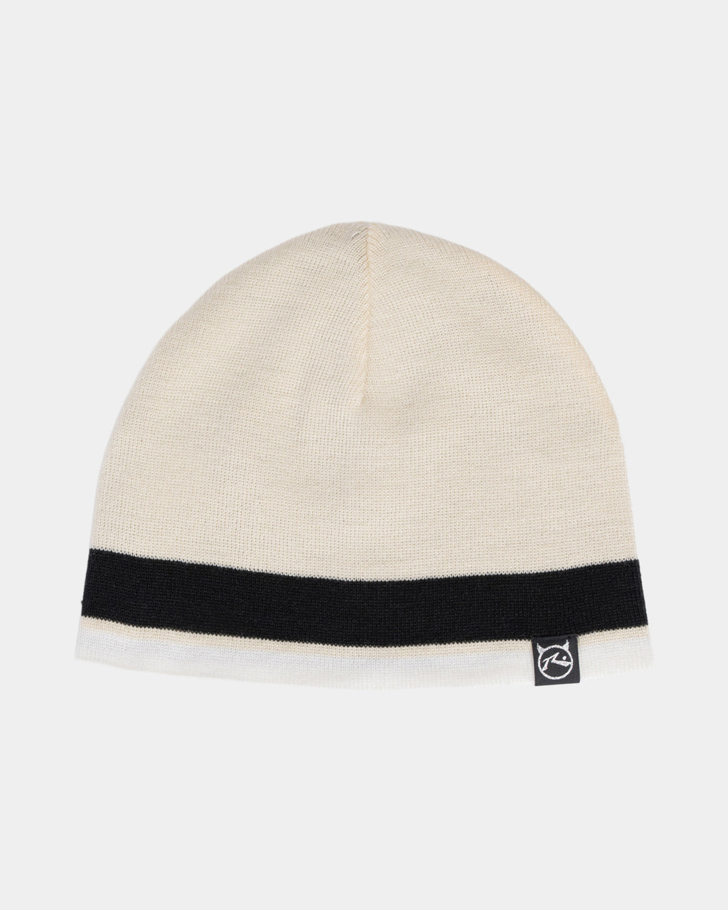 White Lines Reversible Beanie