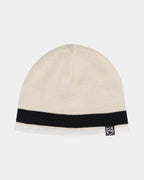 White Lines Reversible Beanie