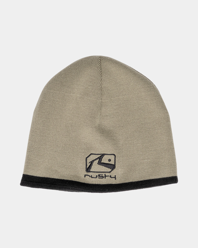 MENS SQUARE EYE REVERSIBLE BEANIE