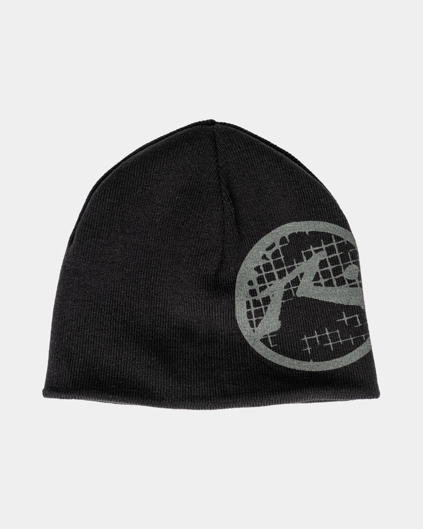 MENS SQUARE EYE REVERSIBLE BEANIE