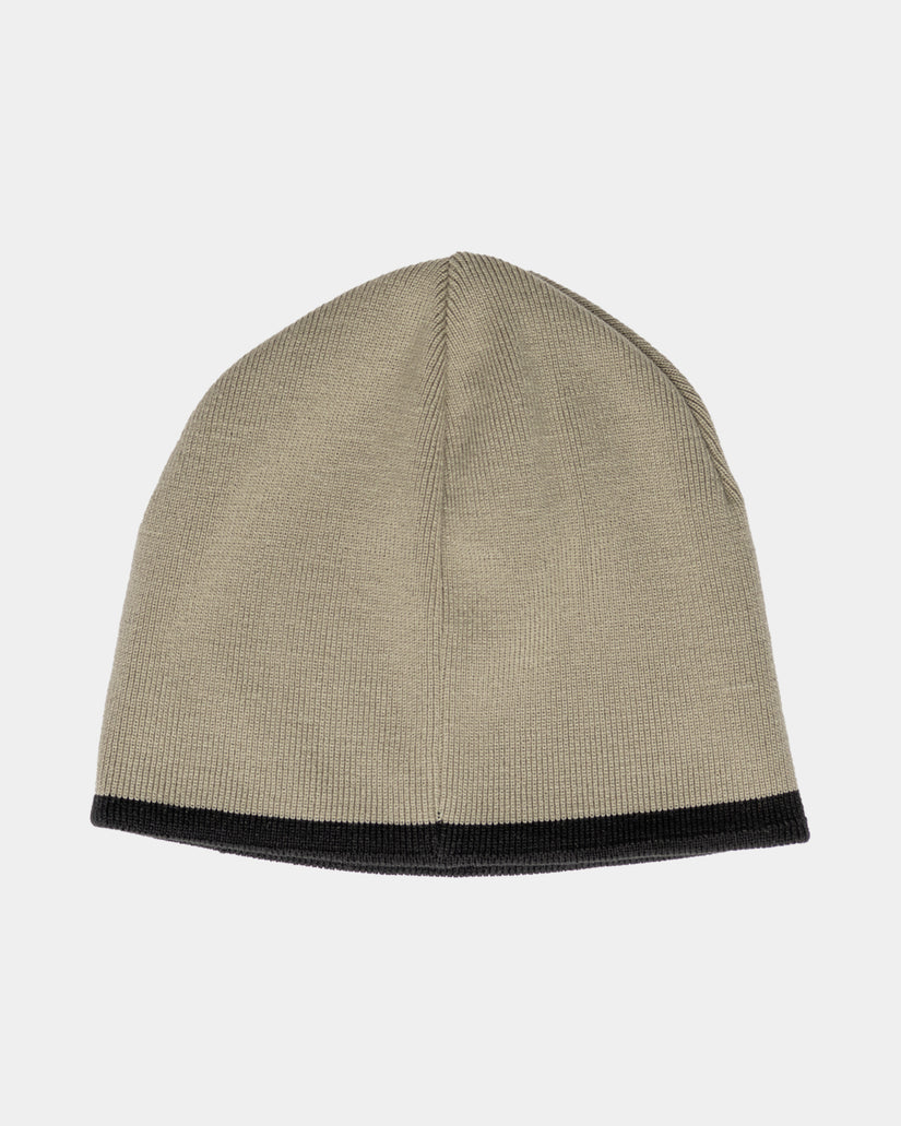 MENS SQUARE EYE REVERSIBLE BEANIE