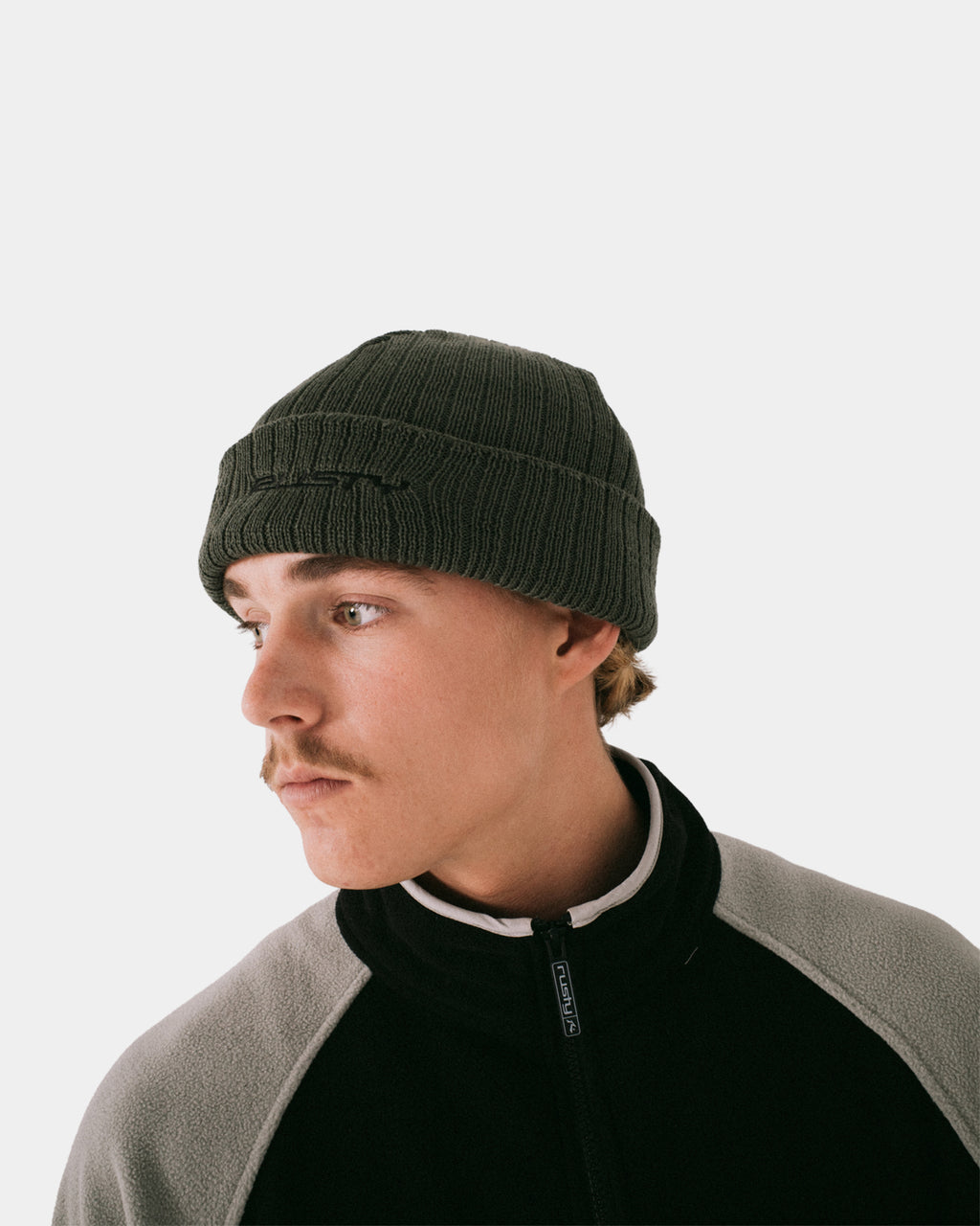 Mens Bones Reversible Beanie
