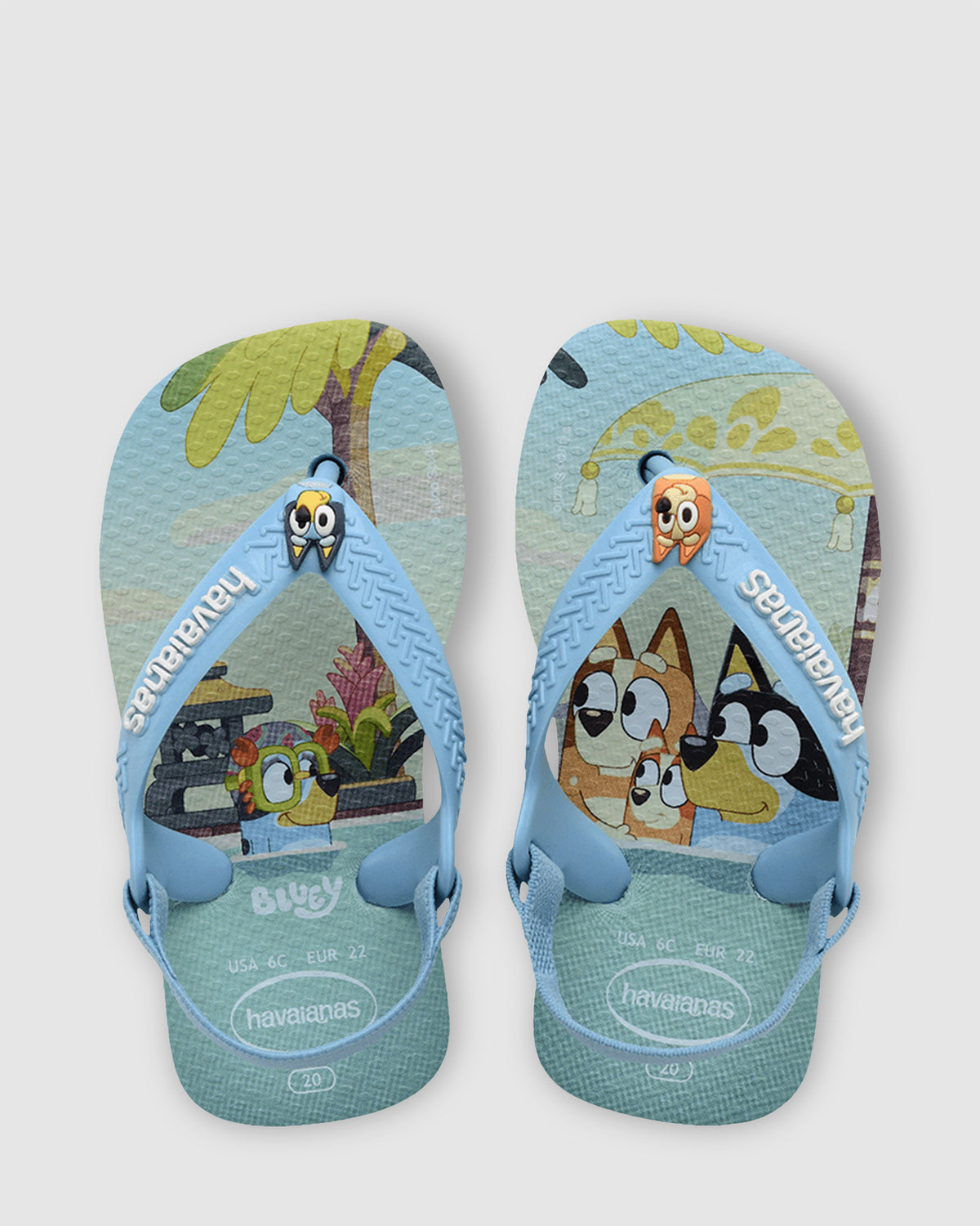 Toddlers Baby Bluey Thongs