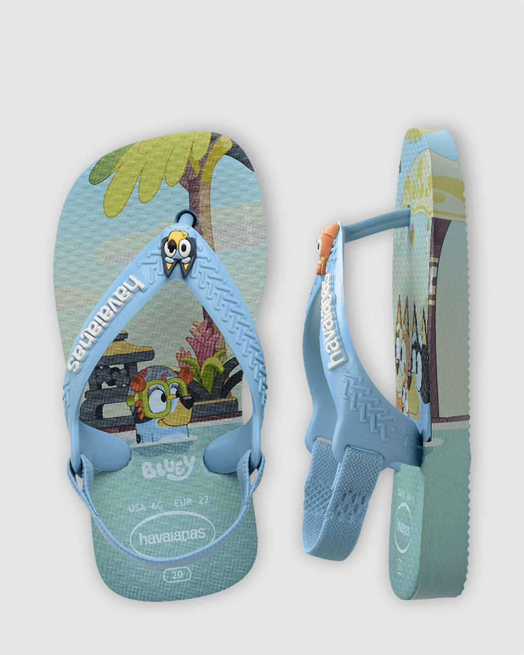 Toddlers Baby Bluey Thongs