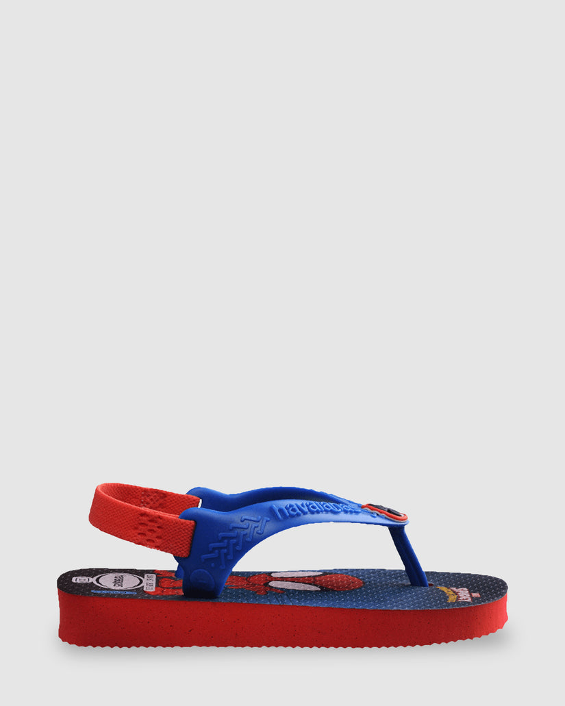 Boys 0-5 Marvel Ruby Red Thongs